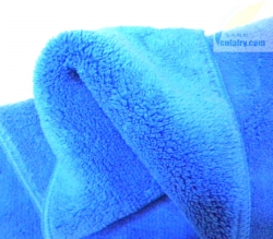 Microfier fabric for luxury towels